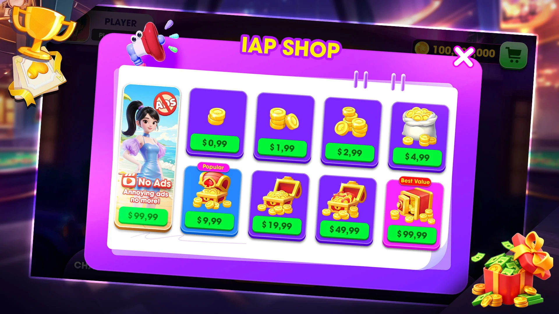 Khmer Lucky Poker Slots screenshot