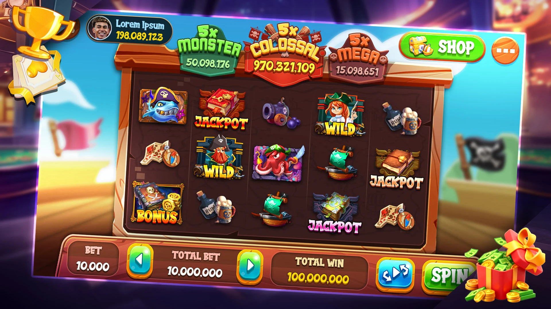 Khmer Lucky Poker Slots screenshot